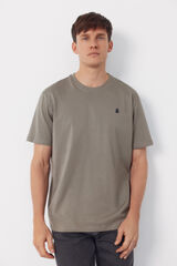 Cortefiel Basic T-shirt Kaki