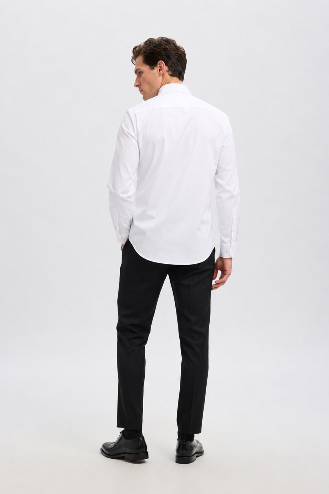 Selected Slim Fit dress shirt White