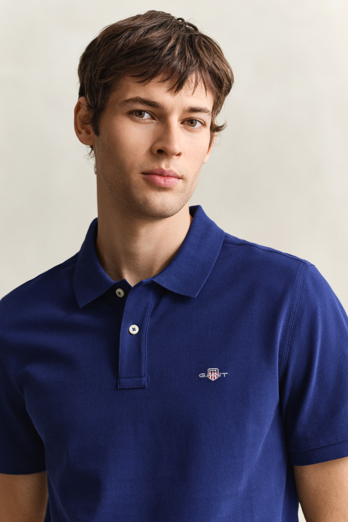 Gant Polo Regular Fit Shield de piqu&eacute;