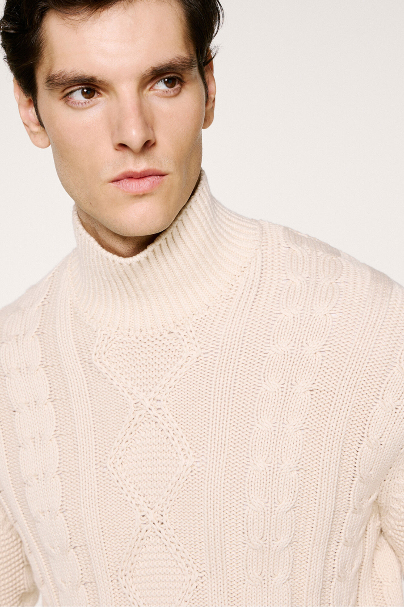 Selected Camisola estruturada 100% algod&atilde;o org&acirc;nico 