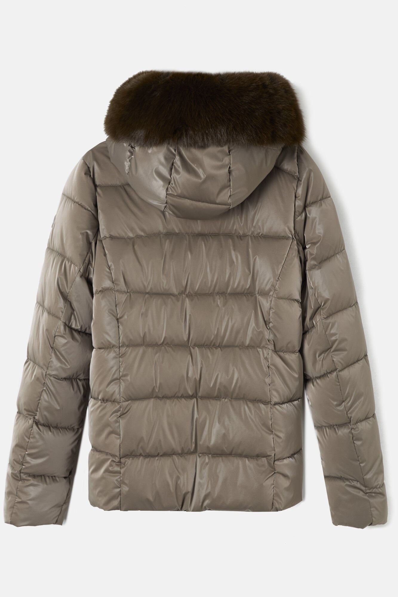 Silbon Parka corta acolchada Kaki