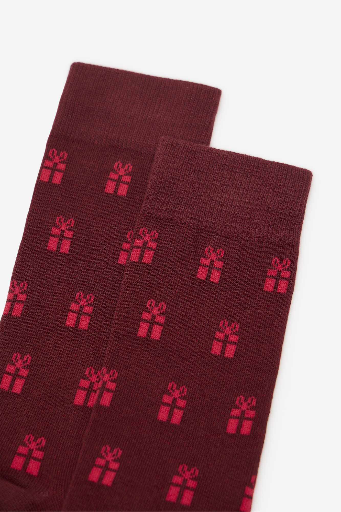 Cortefiel Motif socks gift box