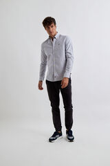 Williot Oxford Stripe Shirt Navy