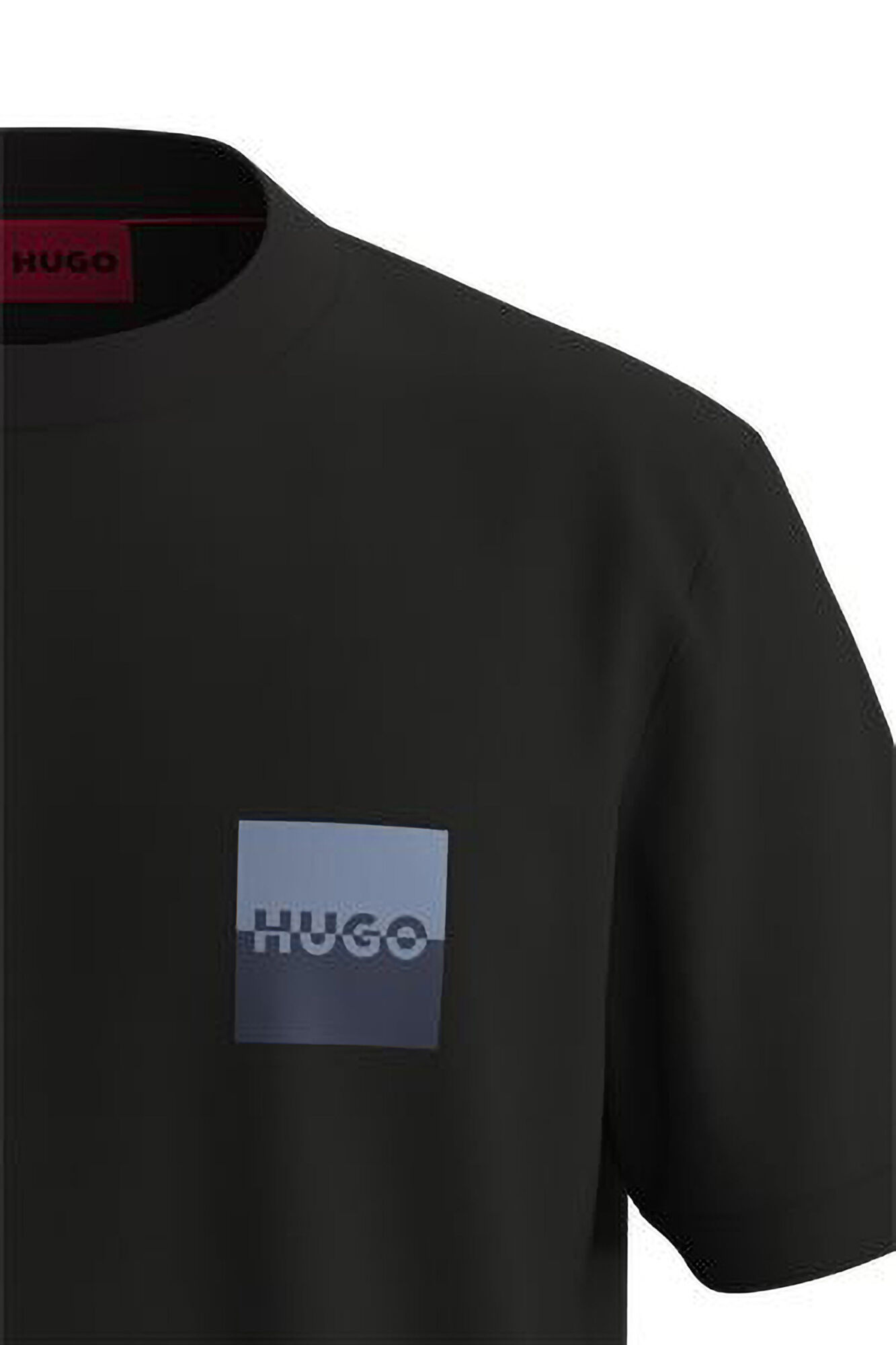 HUGO Short-sleeved T-shirt Black