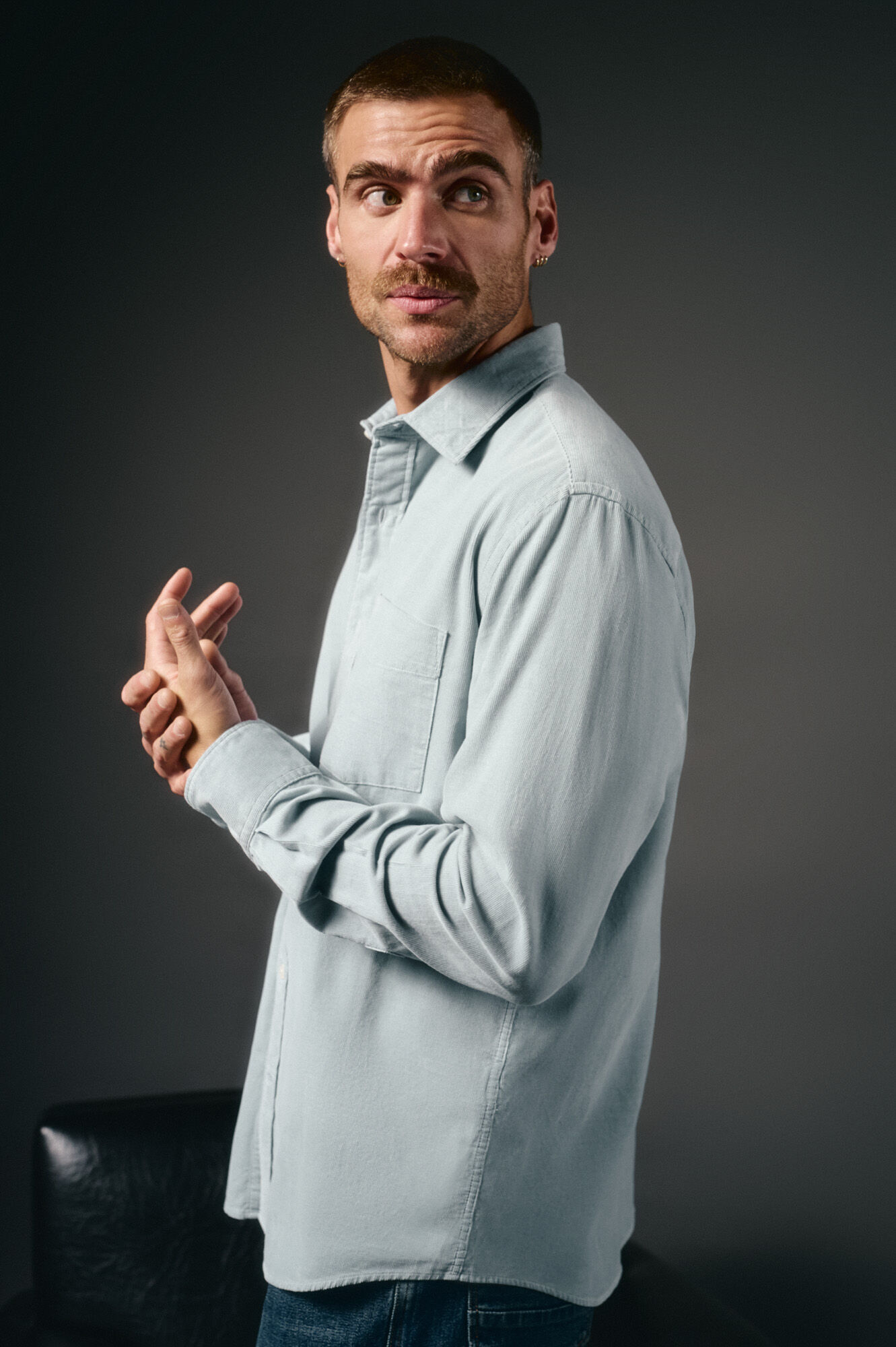 OOTO Camisa micropana lisa