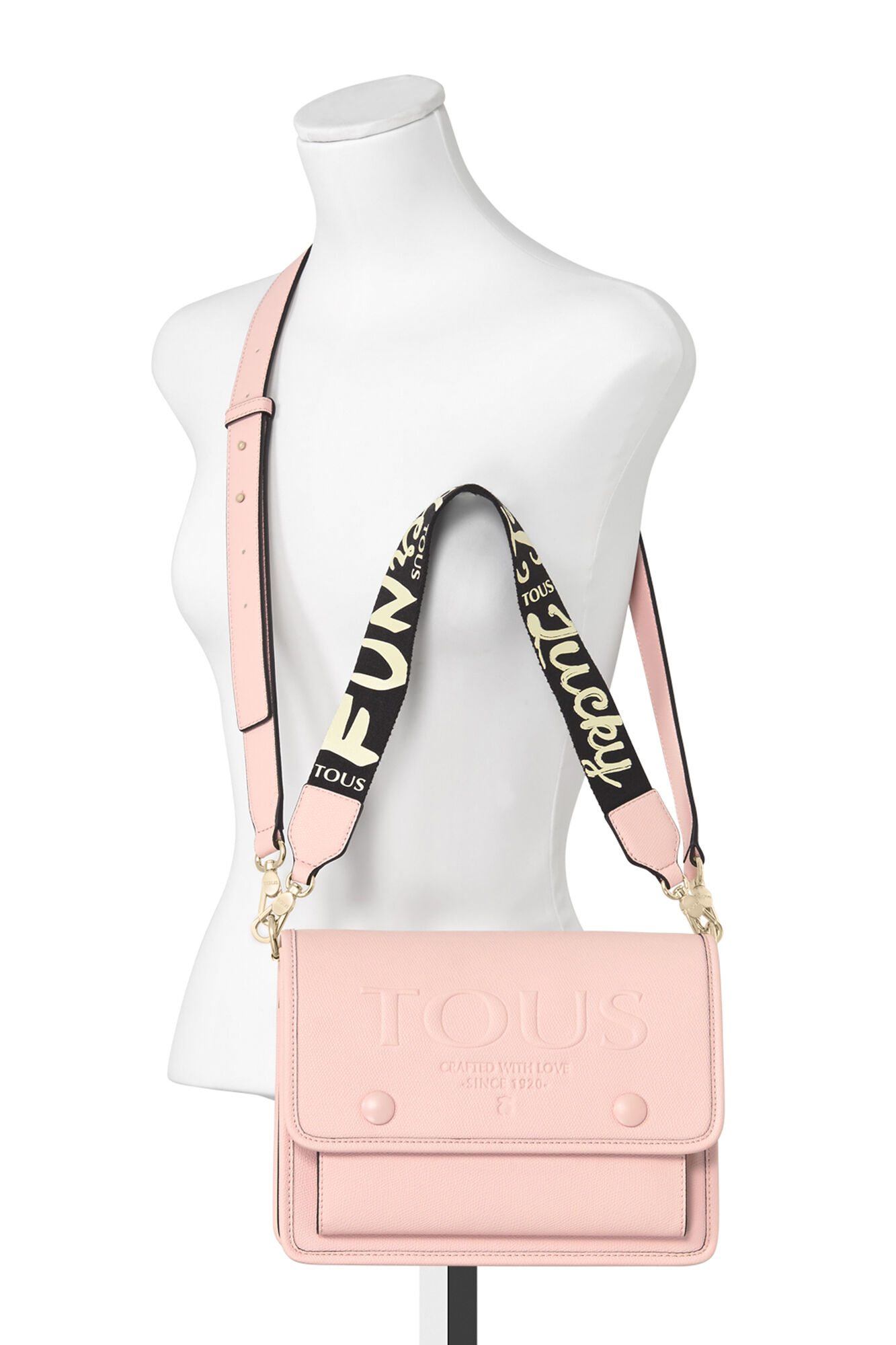 Tous Medium pink Audree POP crossbody bag Pink