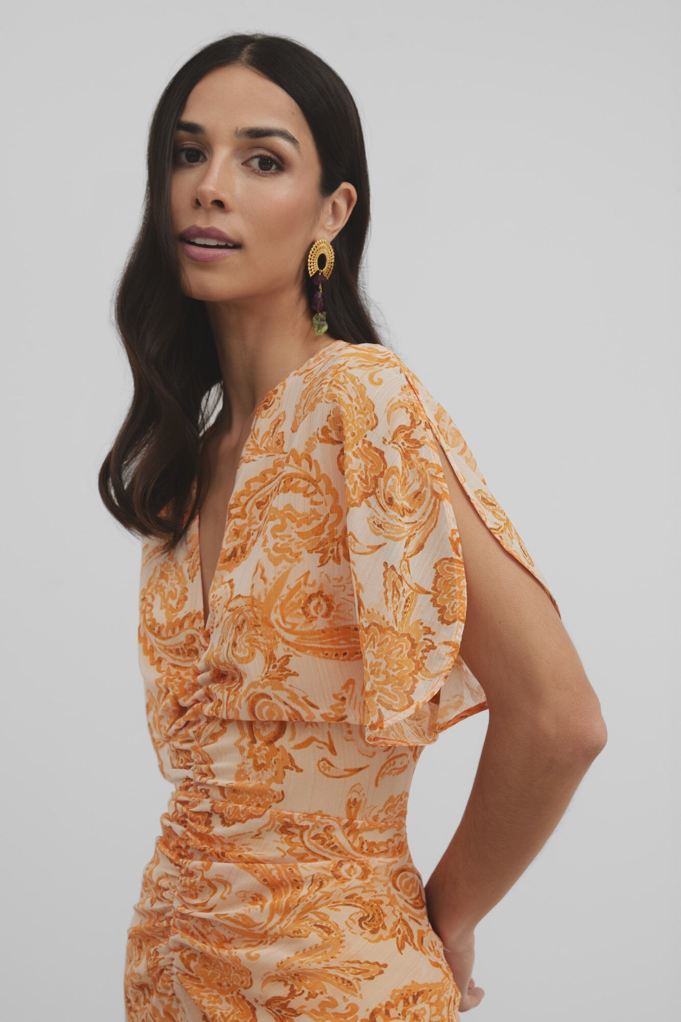 Silbon Goldfish Event Collection dress Yellow