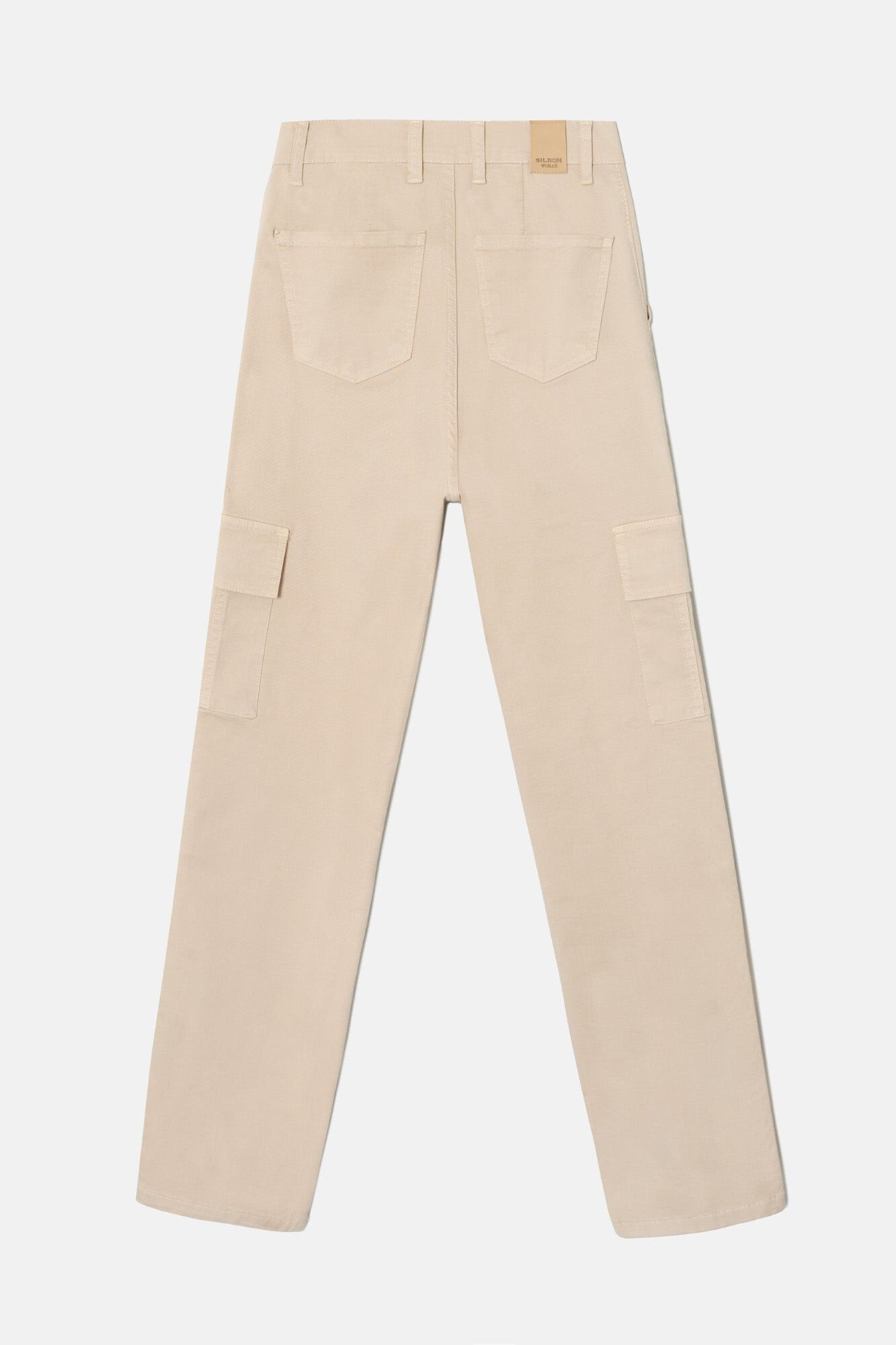 Silbon Cargo trousers Beige