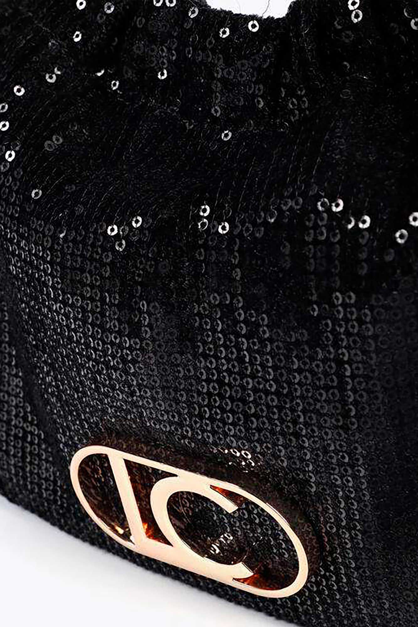 Lola Casademunt Bolsa com al&ccedil;a met&aacute;lica Preto