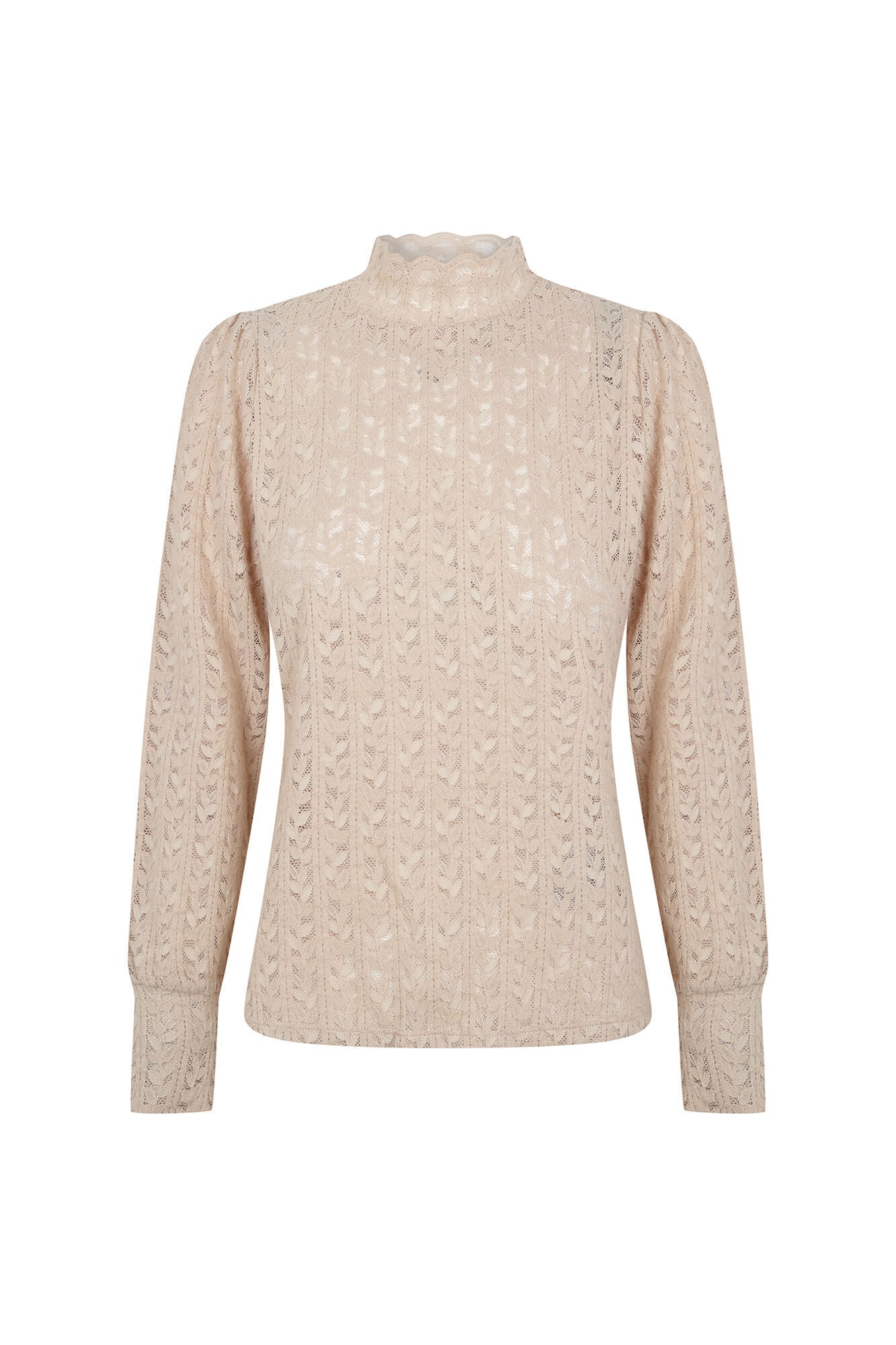 Slowlove Top estructura Marfil