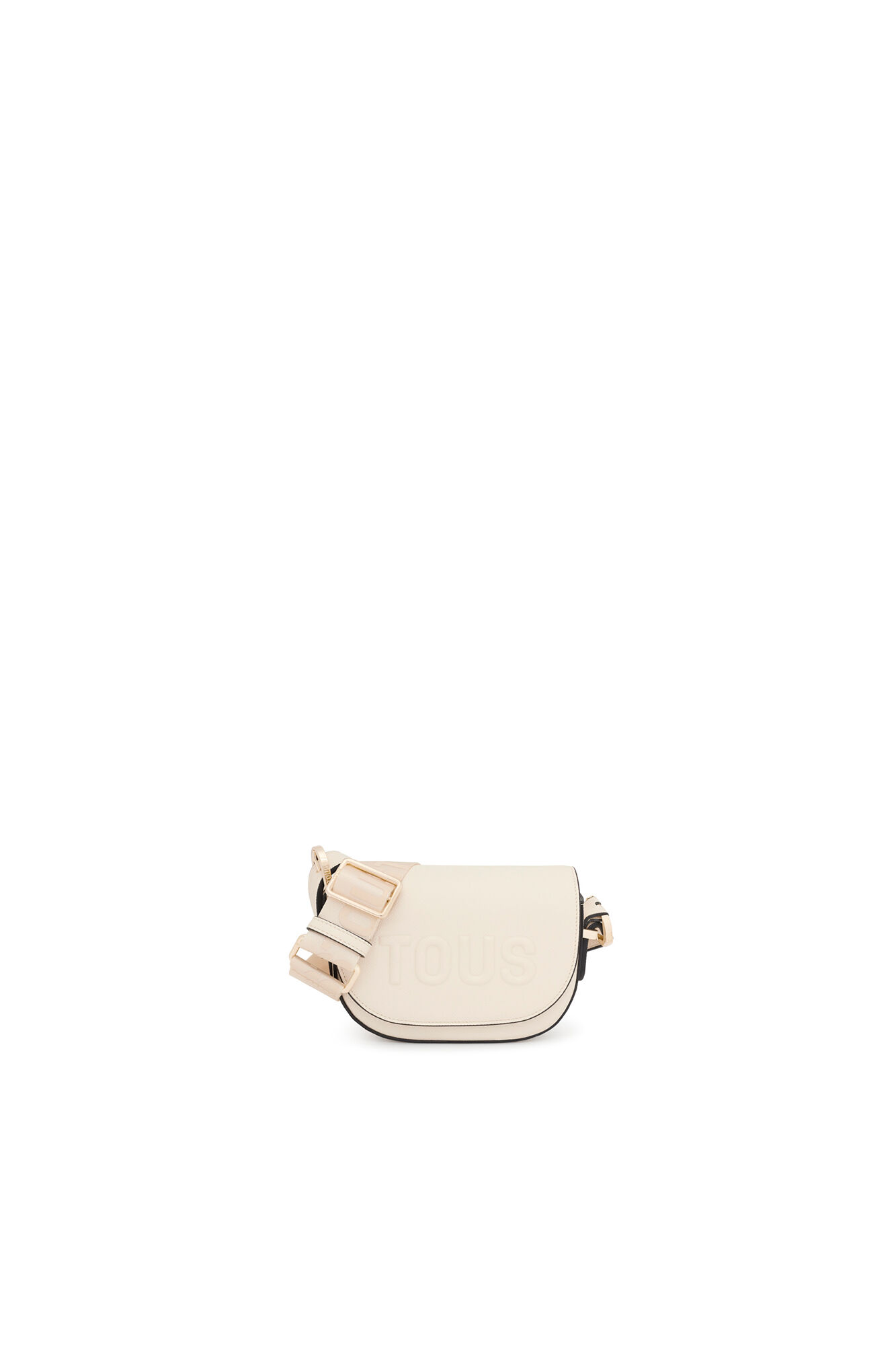 Tous Mini bandolera medialuna TOUS Brenda Beige