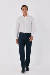 Cortefiel Twill smart fabric blazer Dark grey
