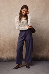 Slowlove Barrel cut trousers Dark grey