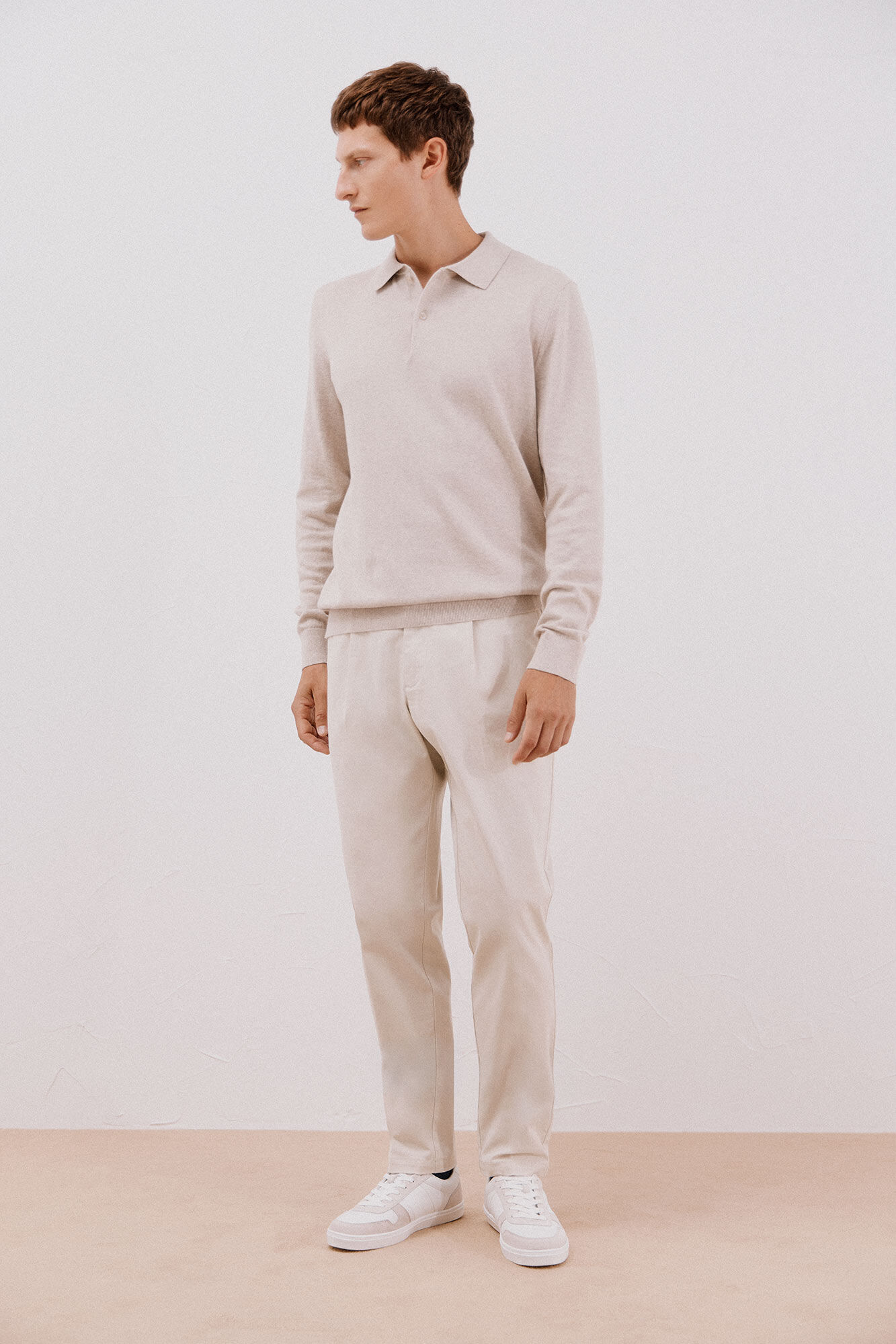 Cortefiel Tapered fit comfort chinos pants