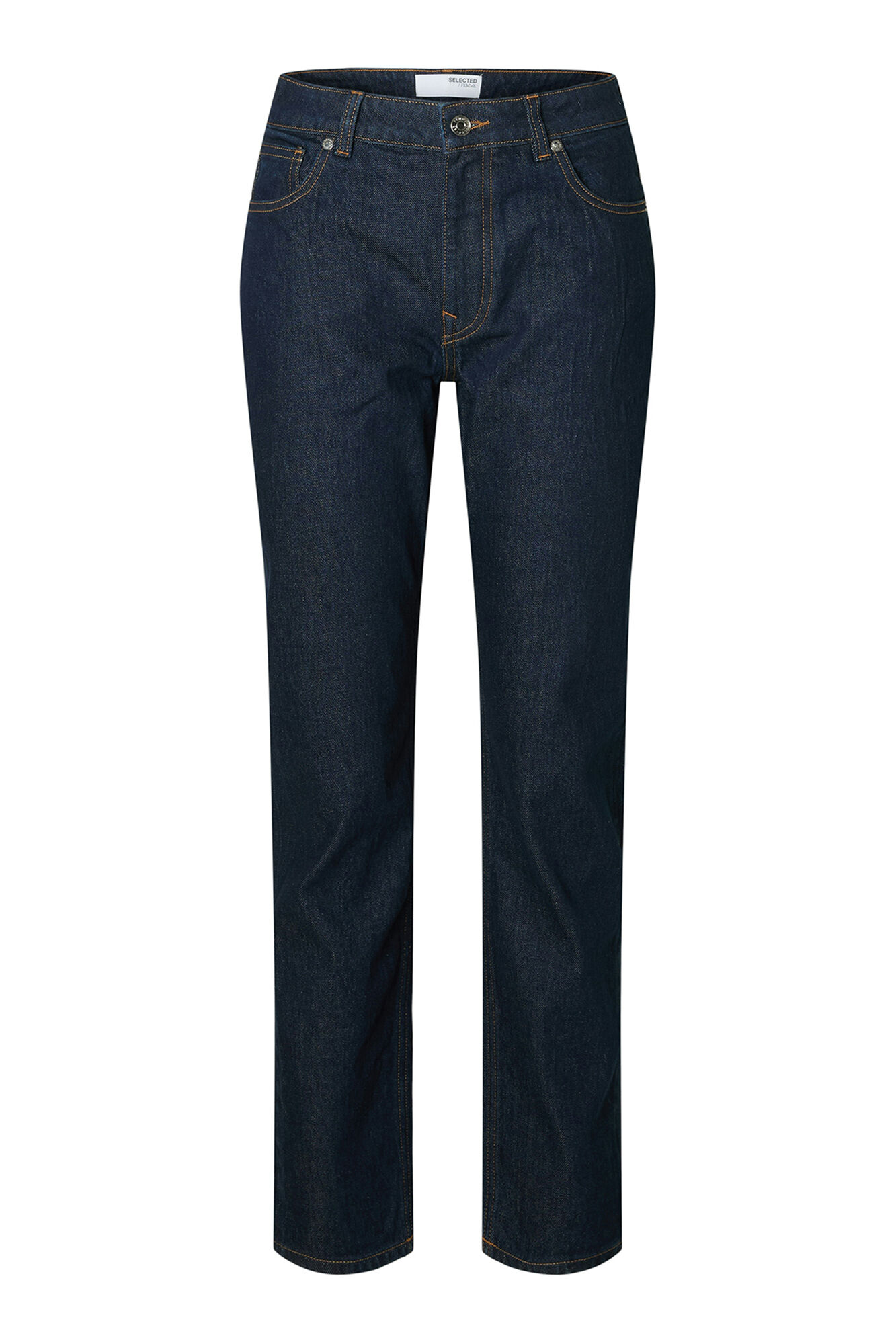 Selected Cal&ccedil;a cal&ccedil;a Slim Fit  Azul