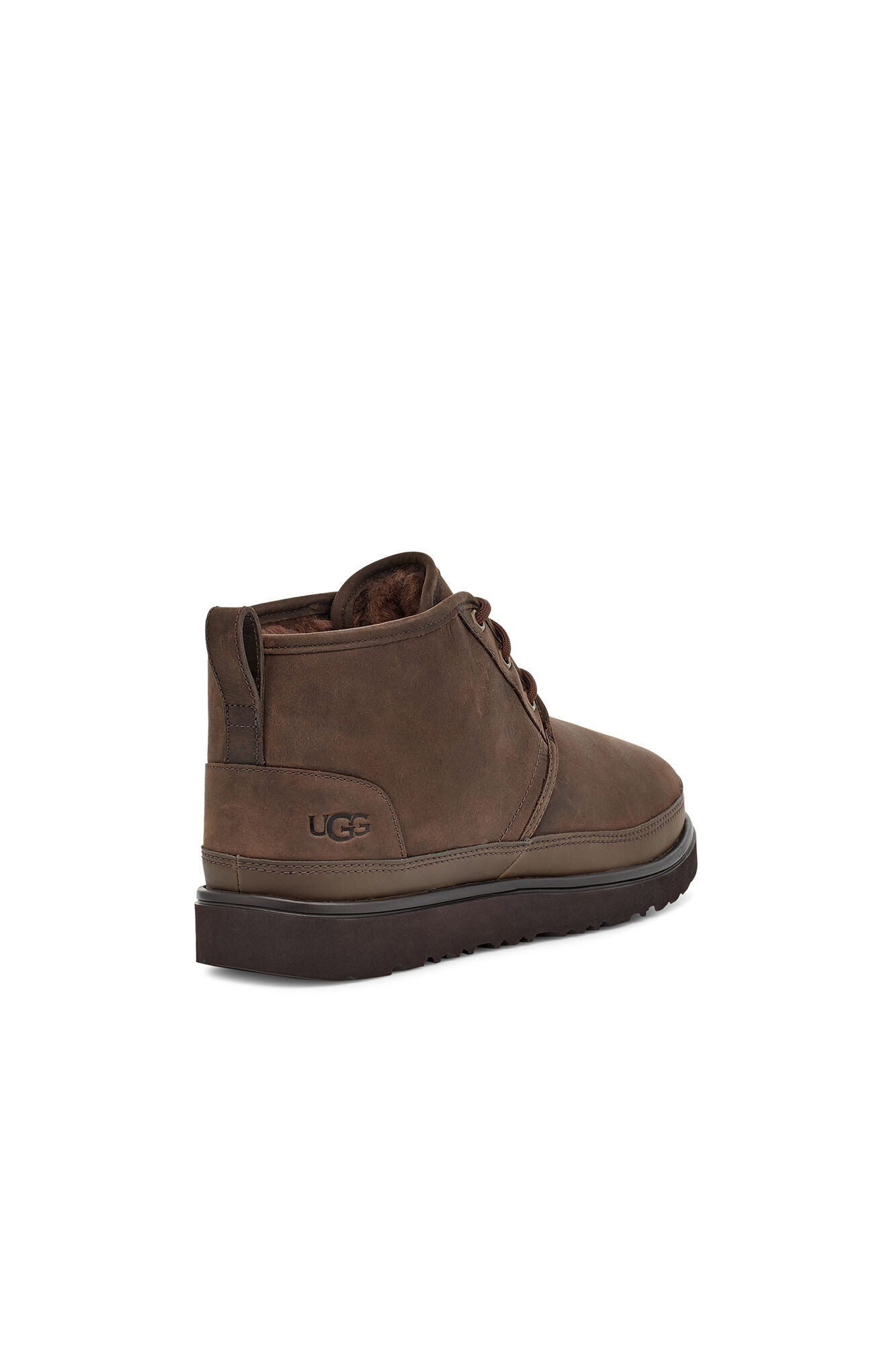 Ugg Bot&iacute;n chukkua con cordones Marr&oacute;n oscuro