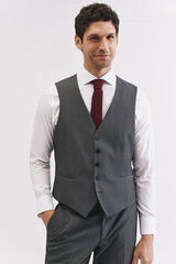 Cortefiel Structured vest series xxi Dark grey