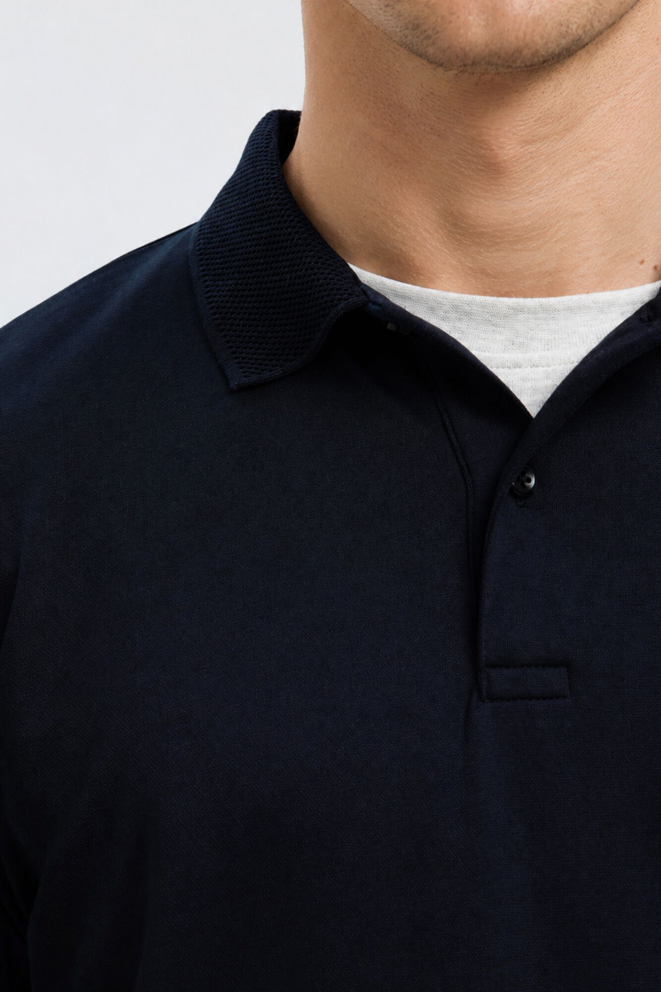 Selected Polo b&aacute;sico piqu&eacute;