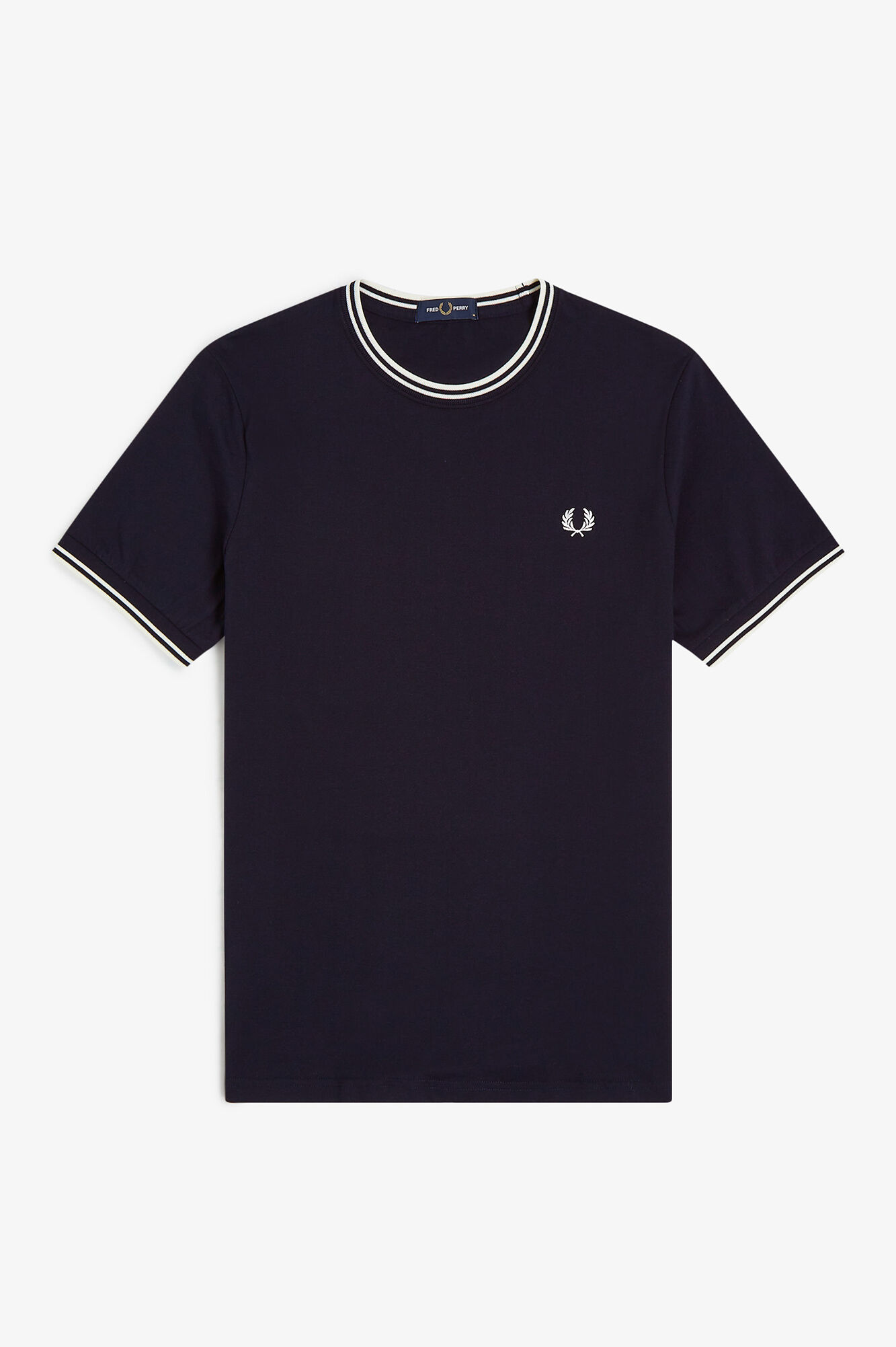 Fred Perry T-shirt masculina de manga curta  Azul