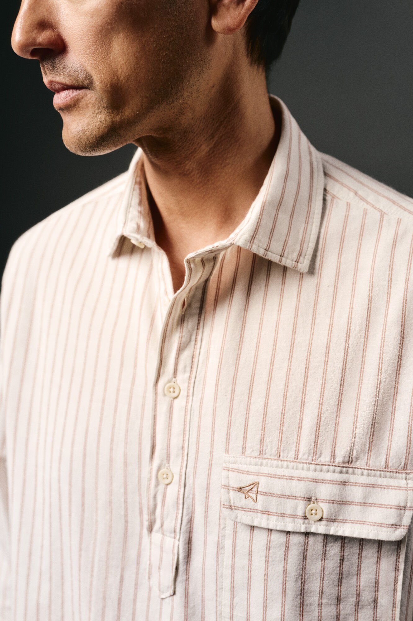 OOTO Polera de algod&oacute;n con lino