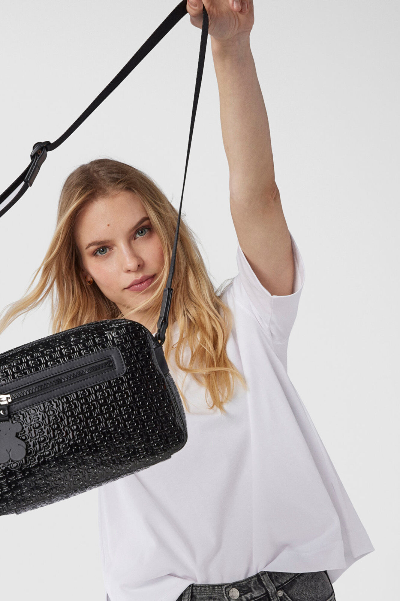 Tous Small black Lindsay crossbody bag Black