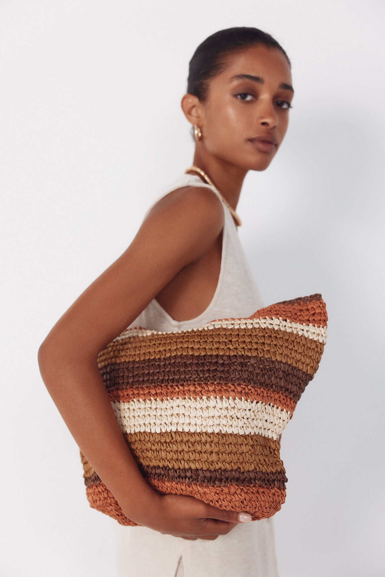 Cortefiel Multicoloured beach bag