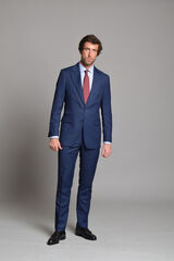 Cloking Suit Birdseye Blue British Collection Blue