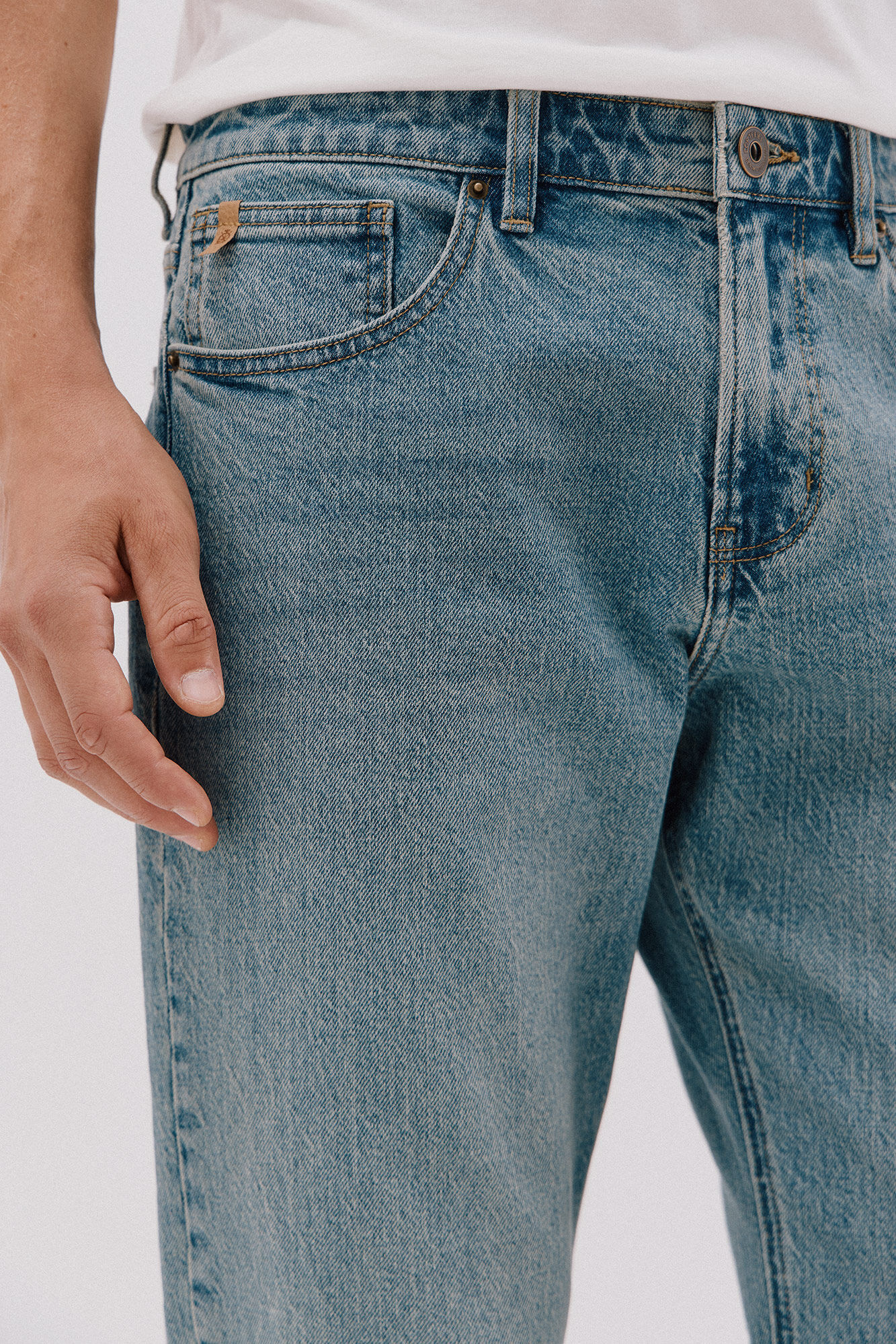 Cortefiel Pantal&oacute;n vaquero regular fit Azul