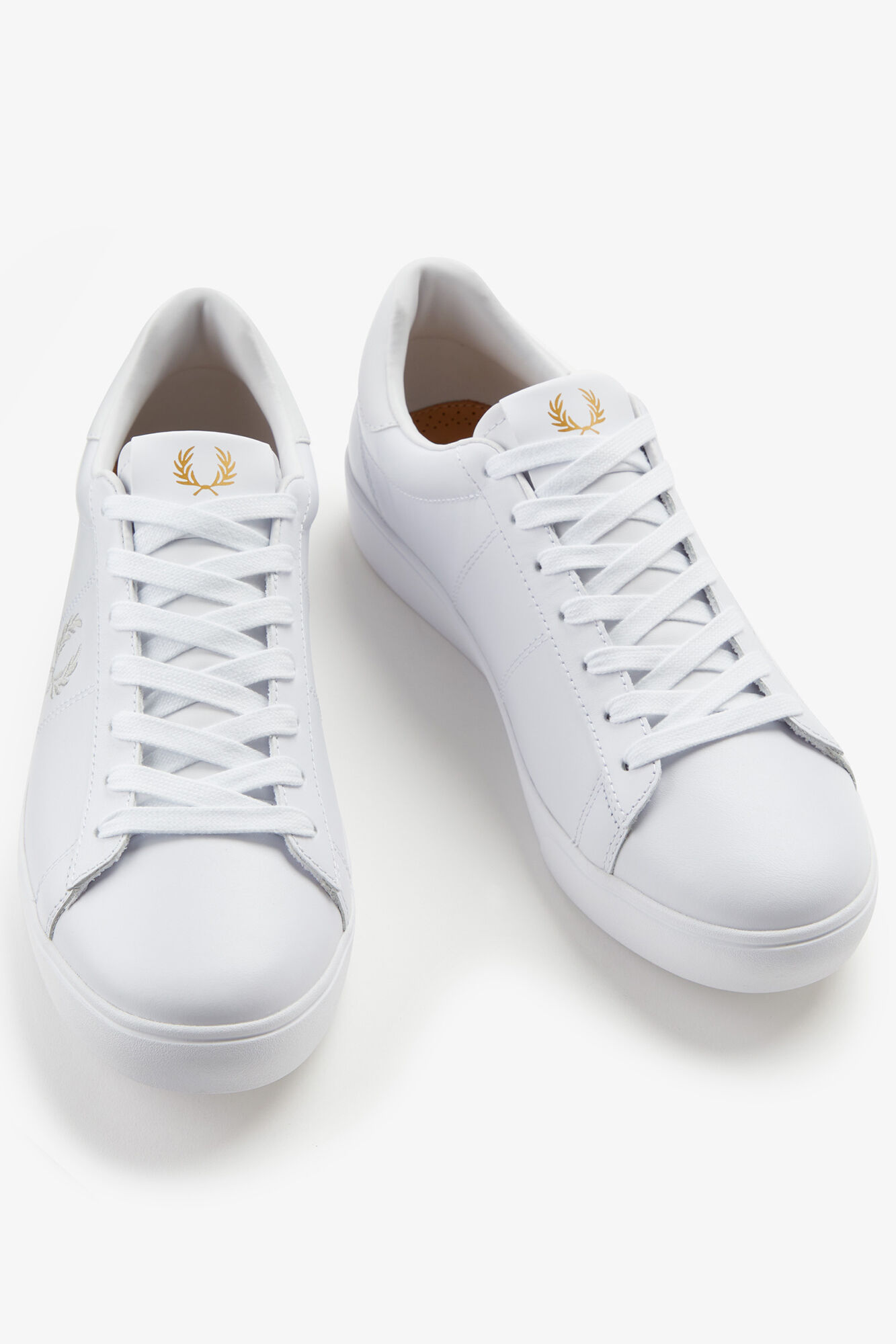 Fred Perry Sapatilhas Spencer pele Branco