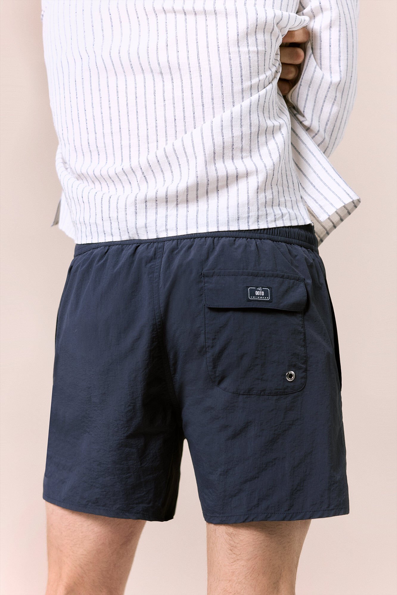 OOTO Fato de banho liso OOTO Azul