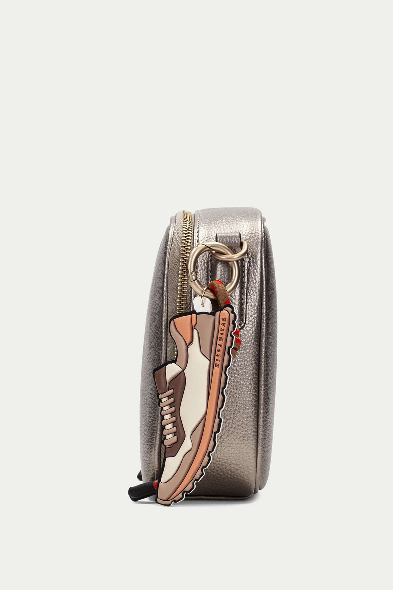 Hispanitas Mala a tiracolo retangular Dourado