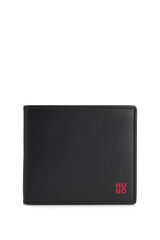 HUGO Carteira pele Preto