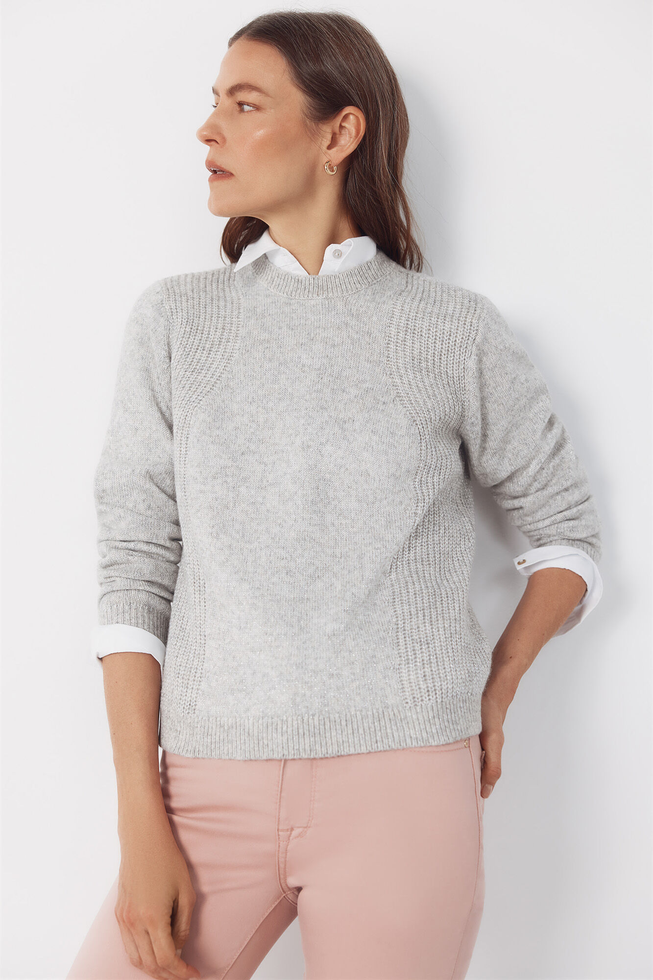 Cortefiel Combined knit jumper