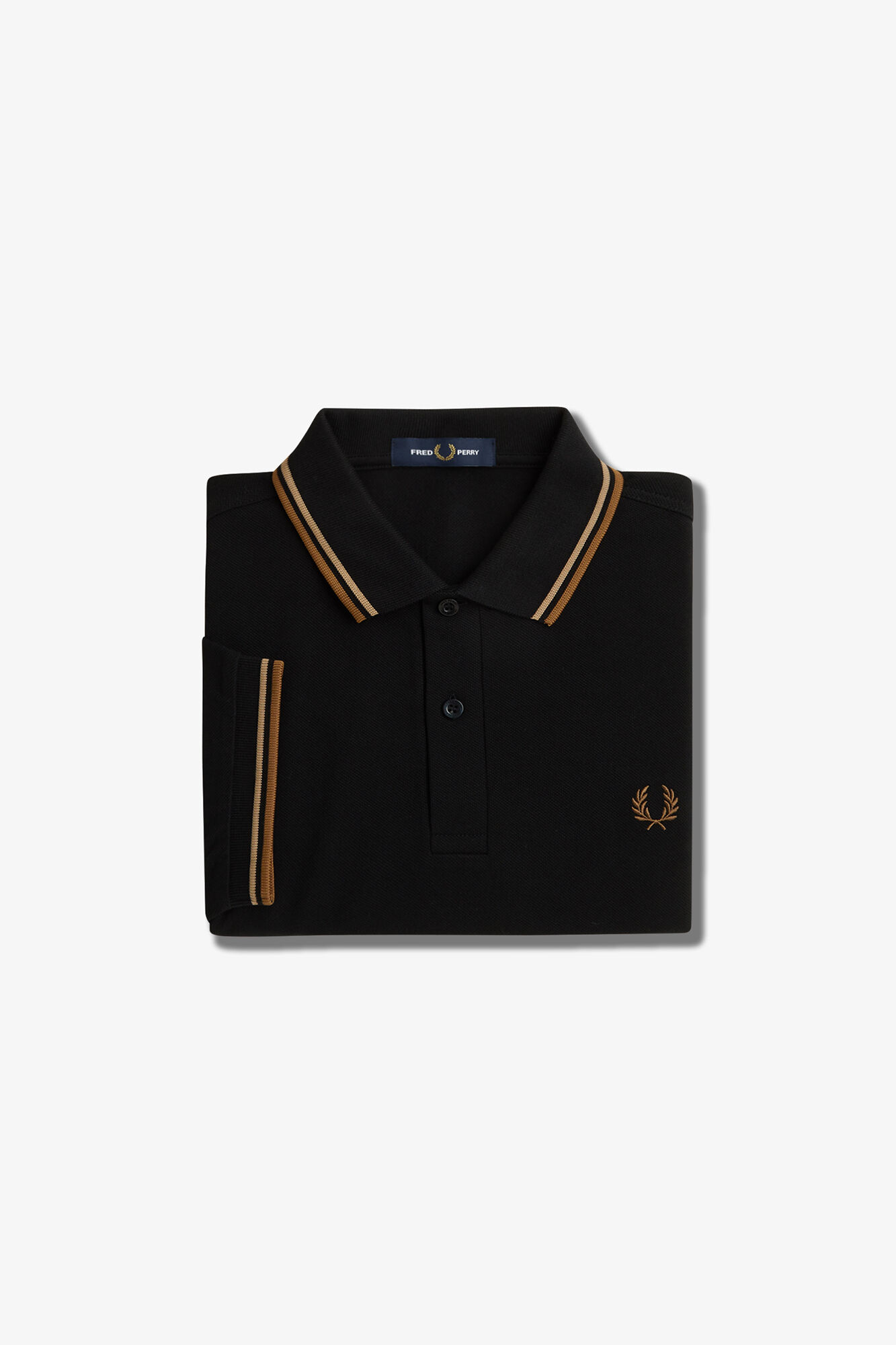 Fred Perry Polo manga corta Negro
