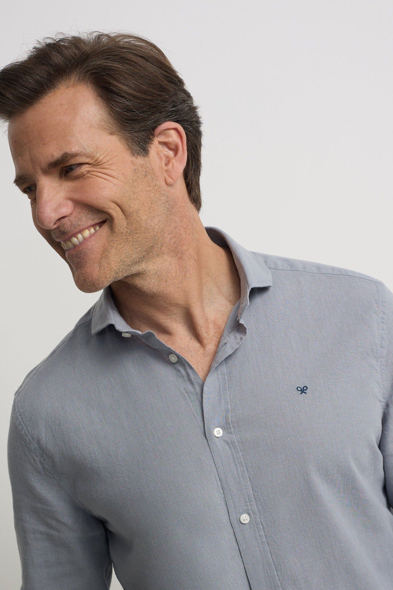 Silbon Camisa sport lino