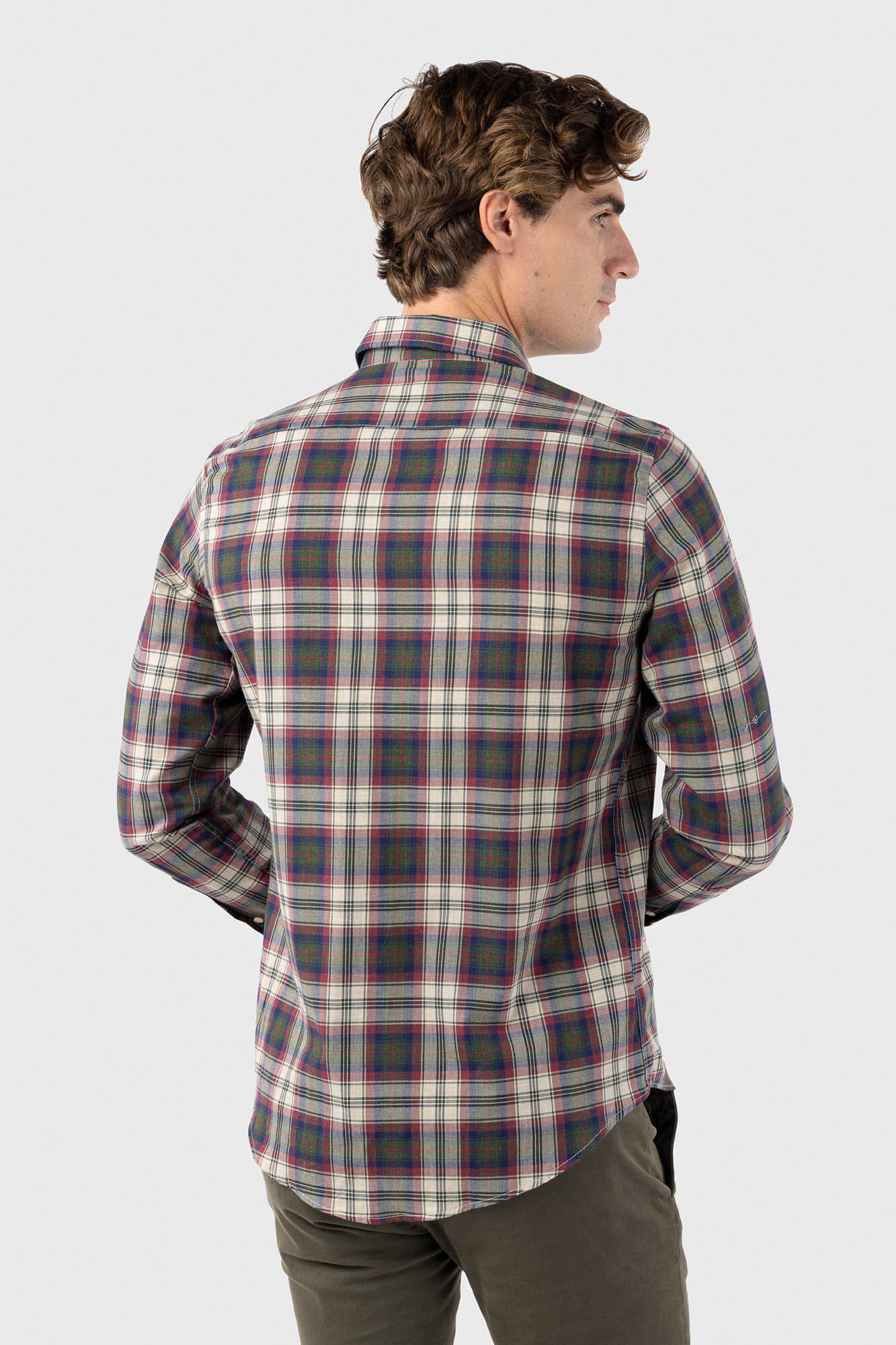 Williot Camisa xadrez Verde