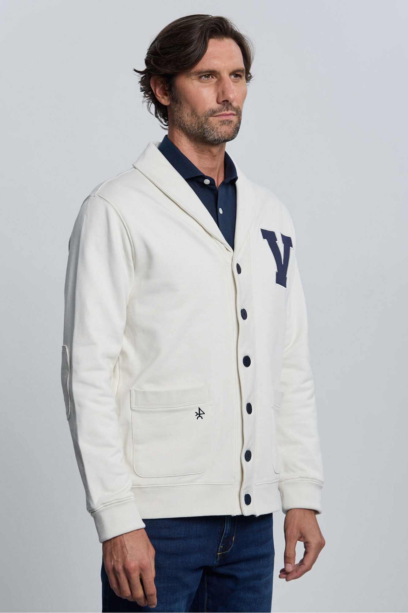 Valecuatro Sweatshirt smoking off-white Ecru