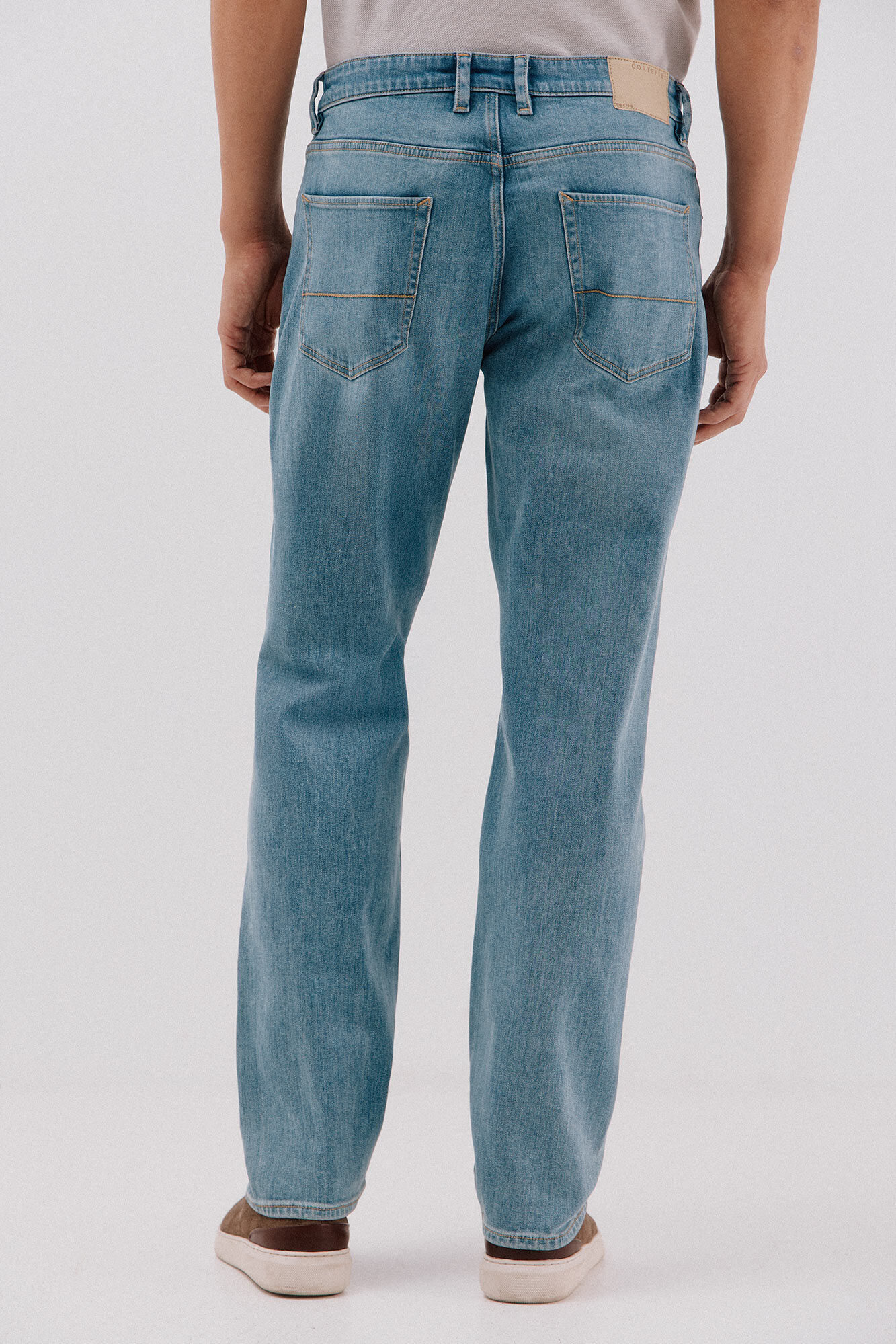 Cortefiel Pantal&oacute;n vaquero regular fit Azul