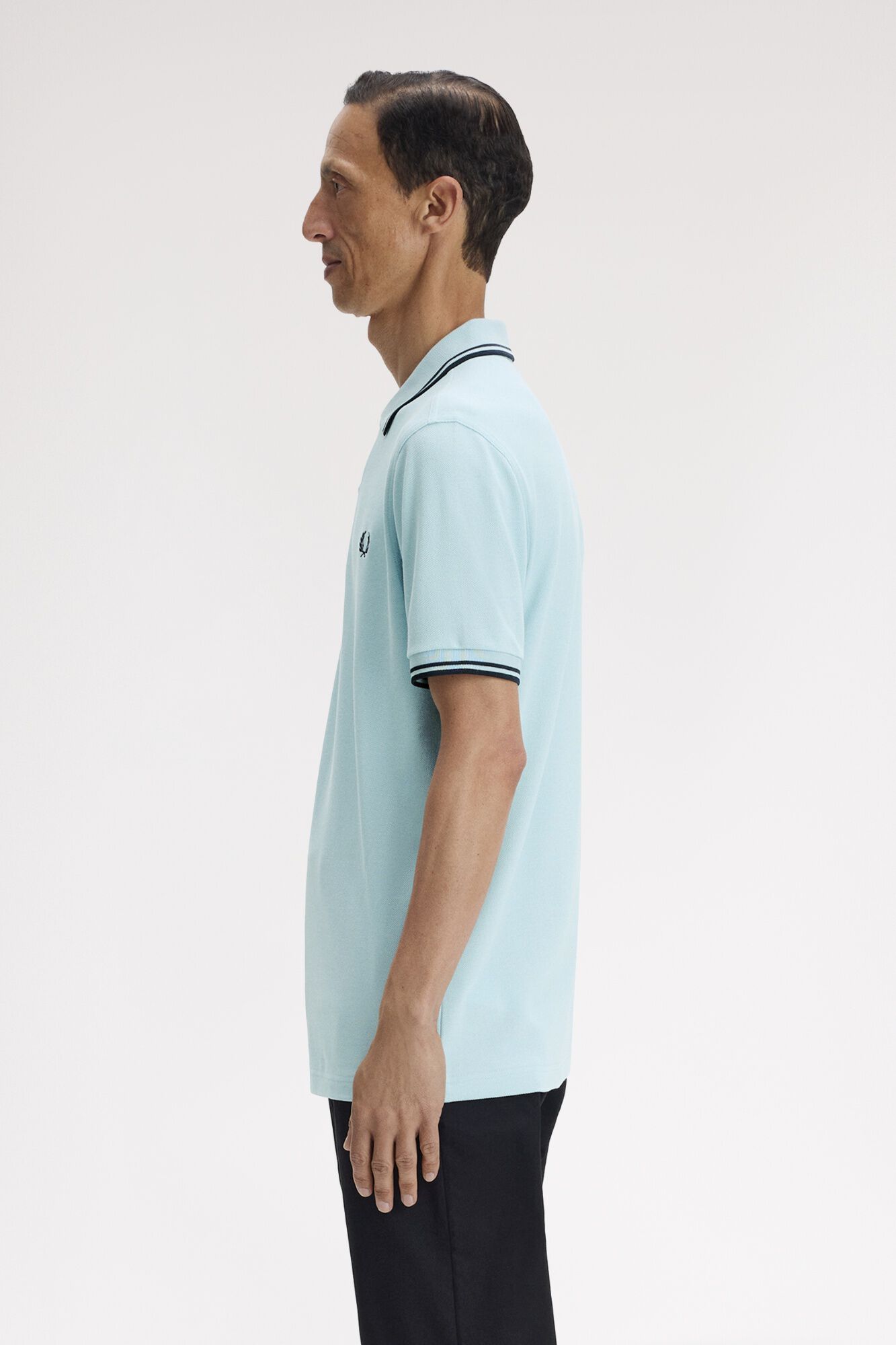 Fred Perry Polo em dois tons Fred Perry Azul