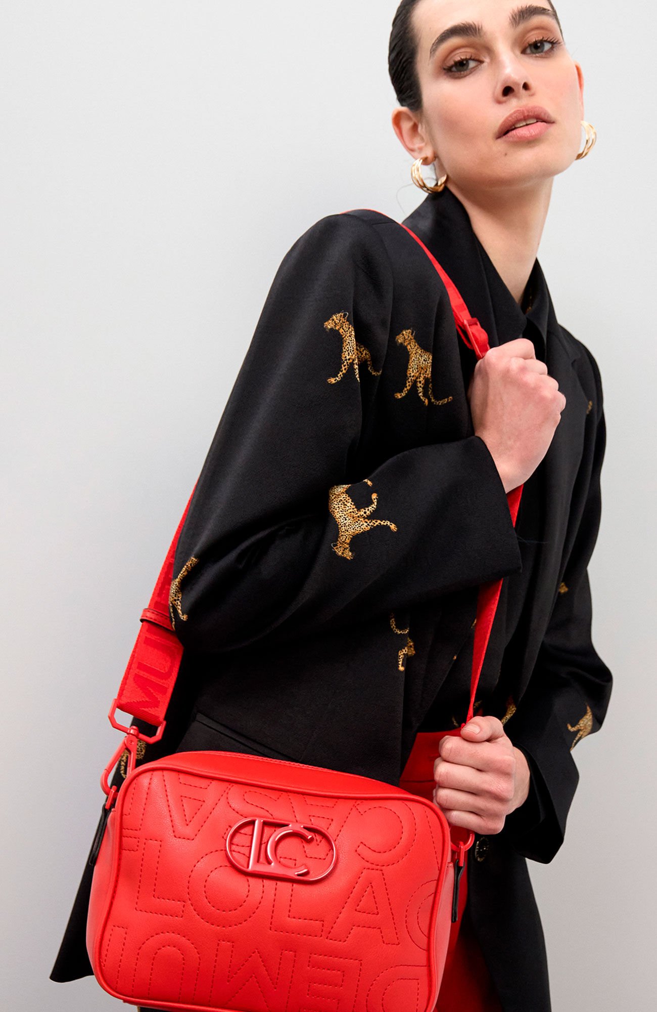 Lola Casademunt Mala a tiracolo com fecho-&eacute;clair