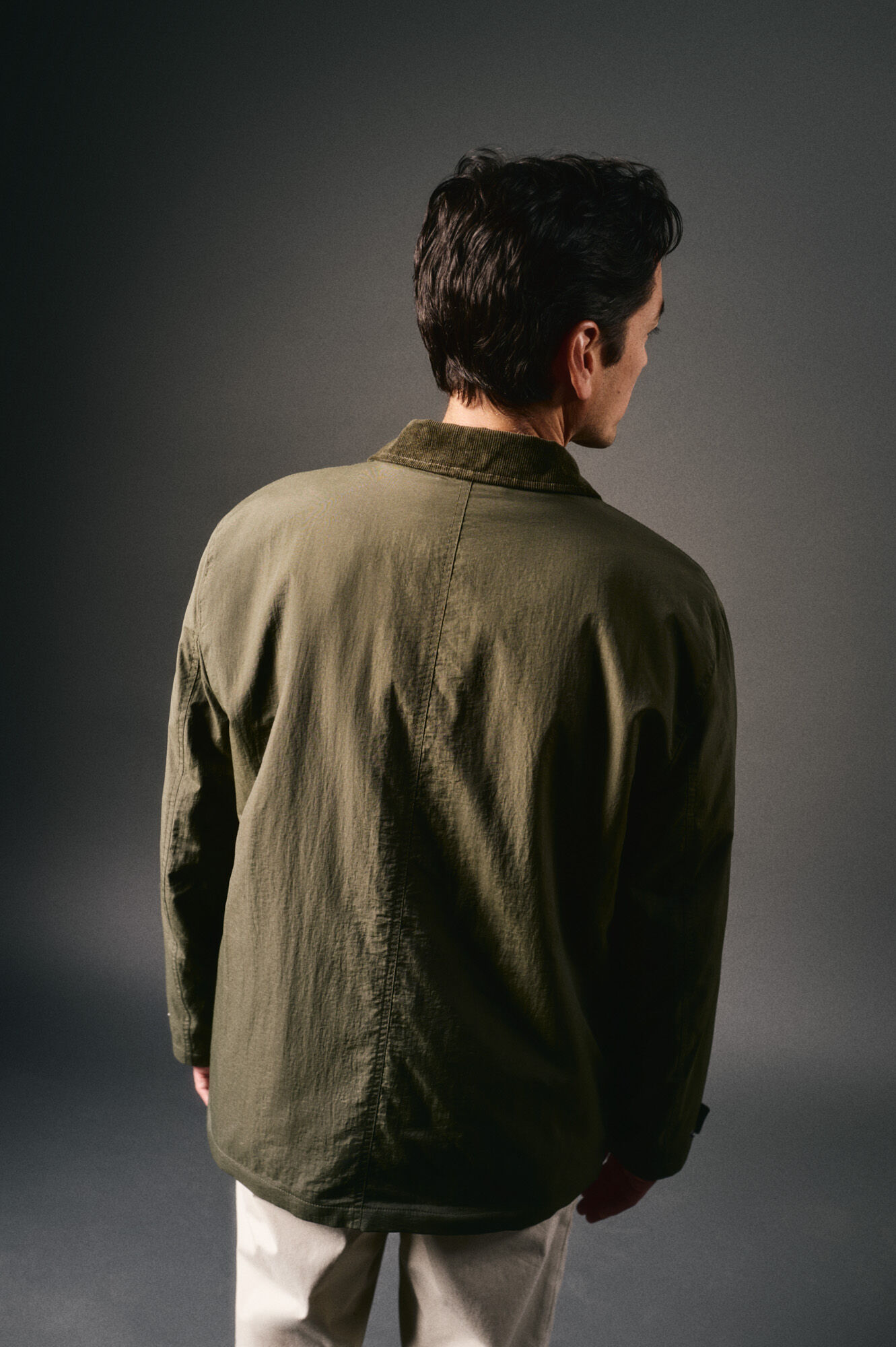 OOTO Jaqueta de campo com quatro bolsos Verde