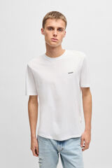 HUGO T-shirt de manga curta Branco