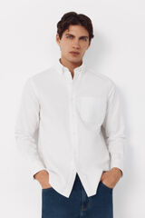 Cortefiel Camisa oxford lisa Branco