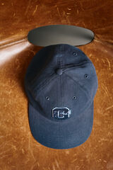 OOTO Bon&eacute; com viseira de t&ecirc;xtil Azul