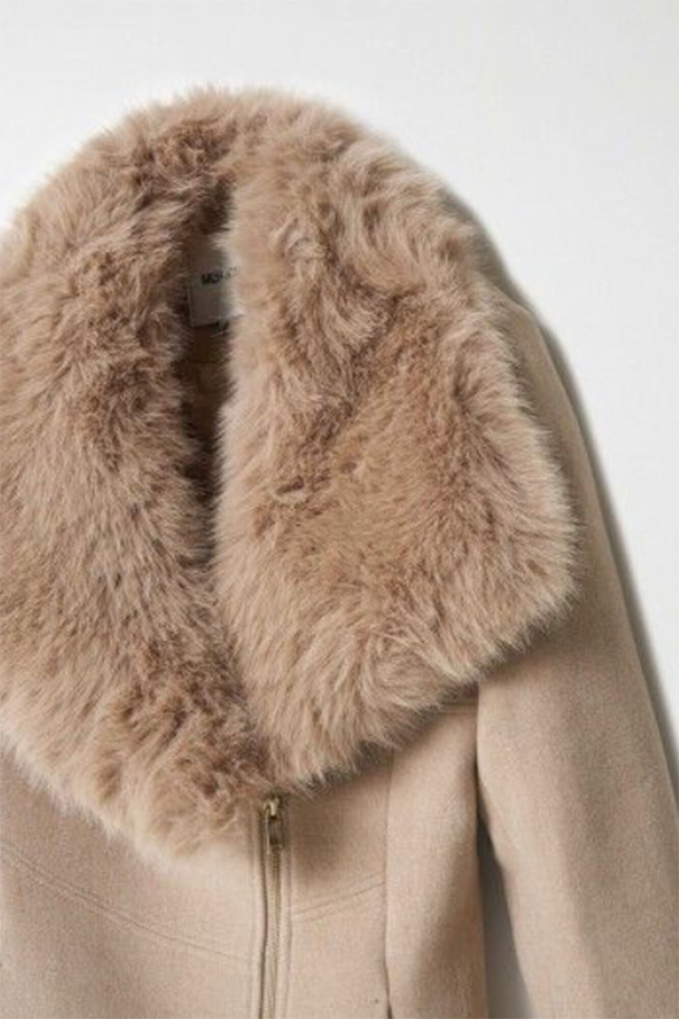 Salsa Jeans Sobretudo de l&atilde; Tostado