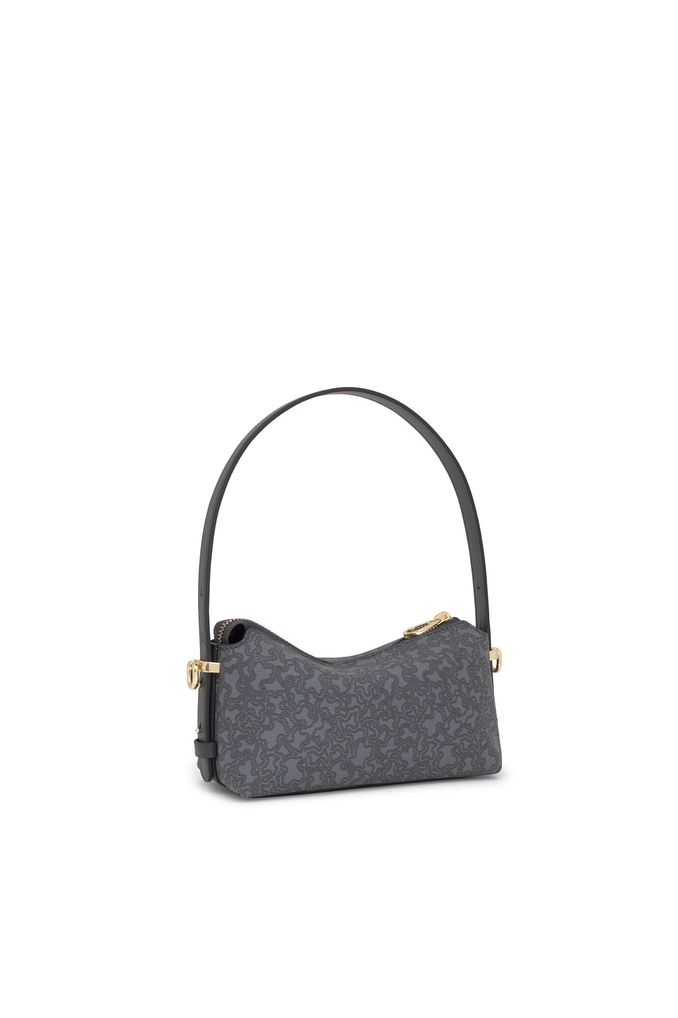 Tous Kaos Mini Lines dark grey mini bag Grey
