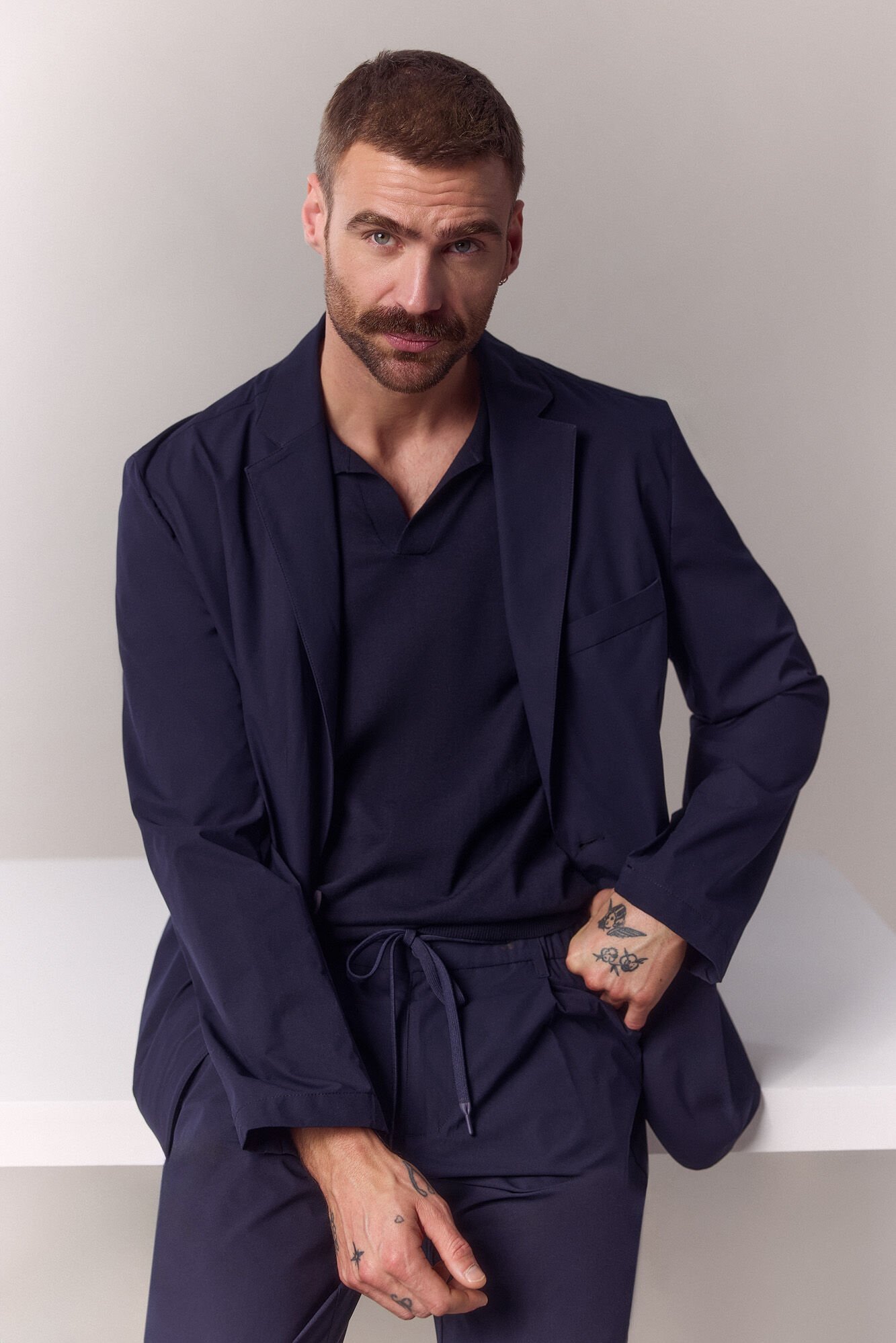 OOTO Blazer t&eacute;cnica Azul