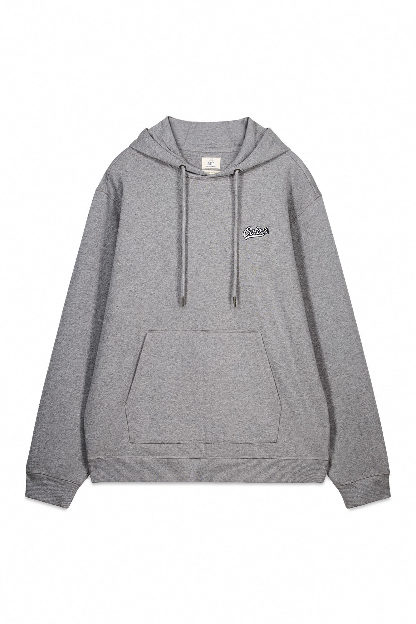 OOTO Sweatshirt com capuz Cinzento
