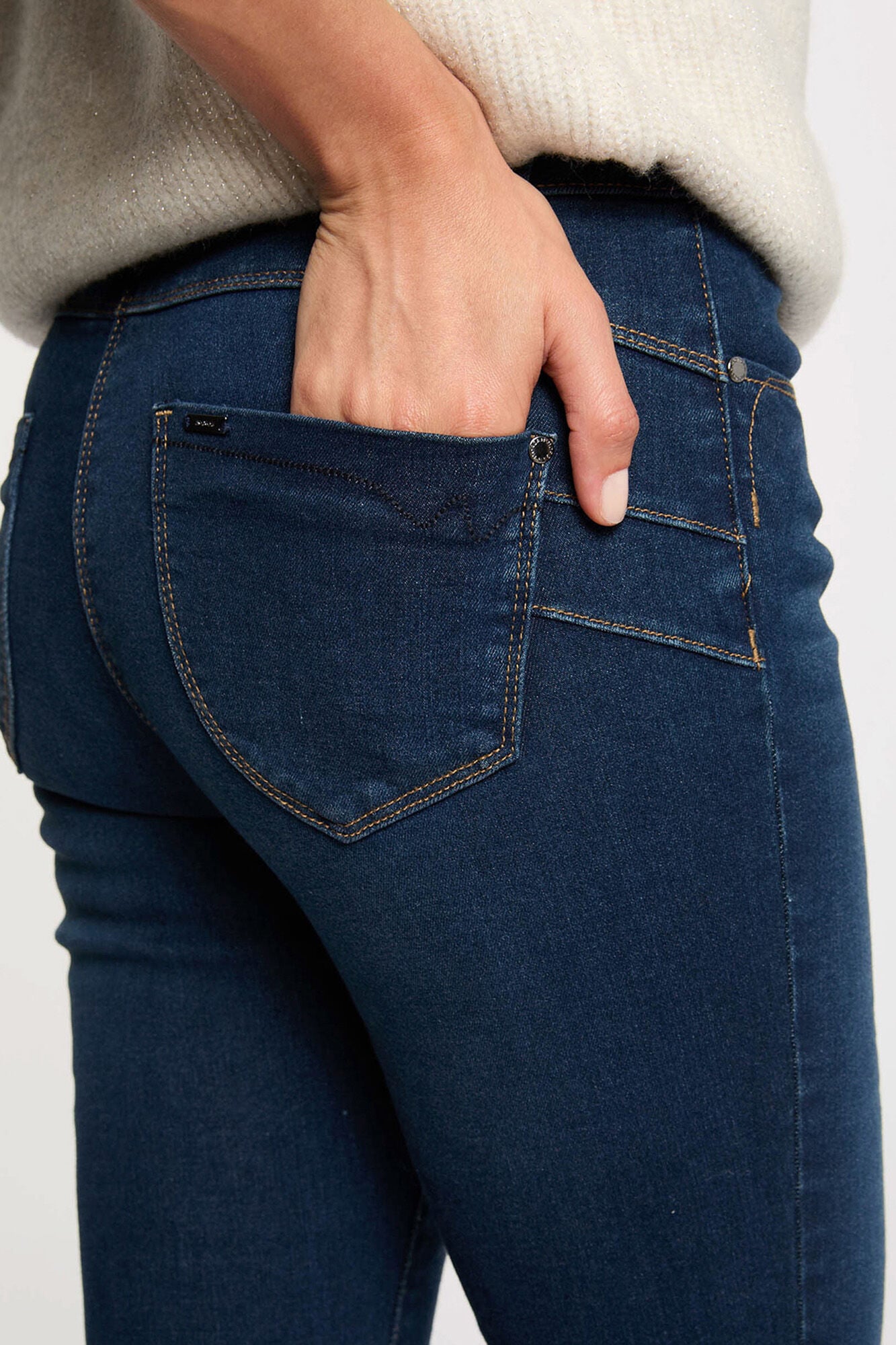 Morgan Jeans slim tamanho padr&atilde;o
