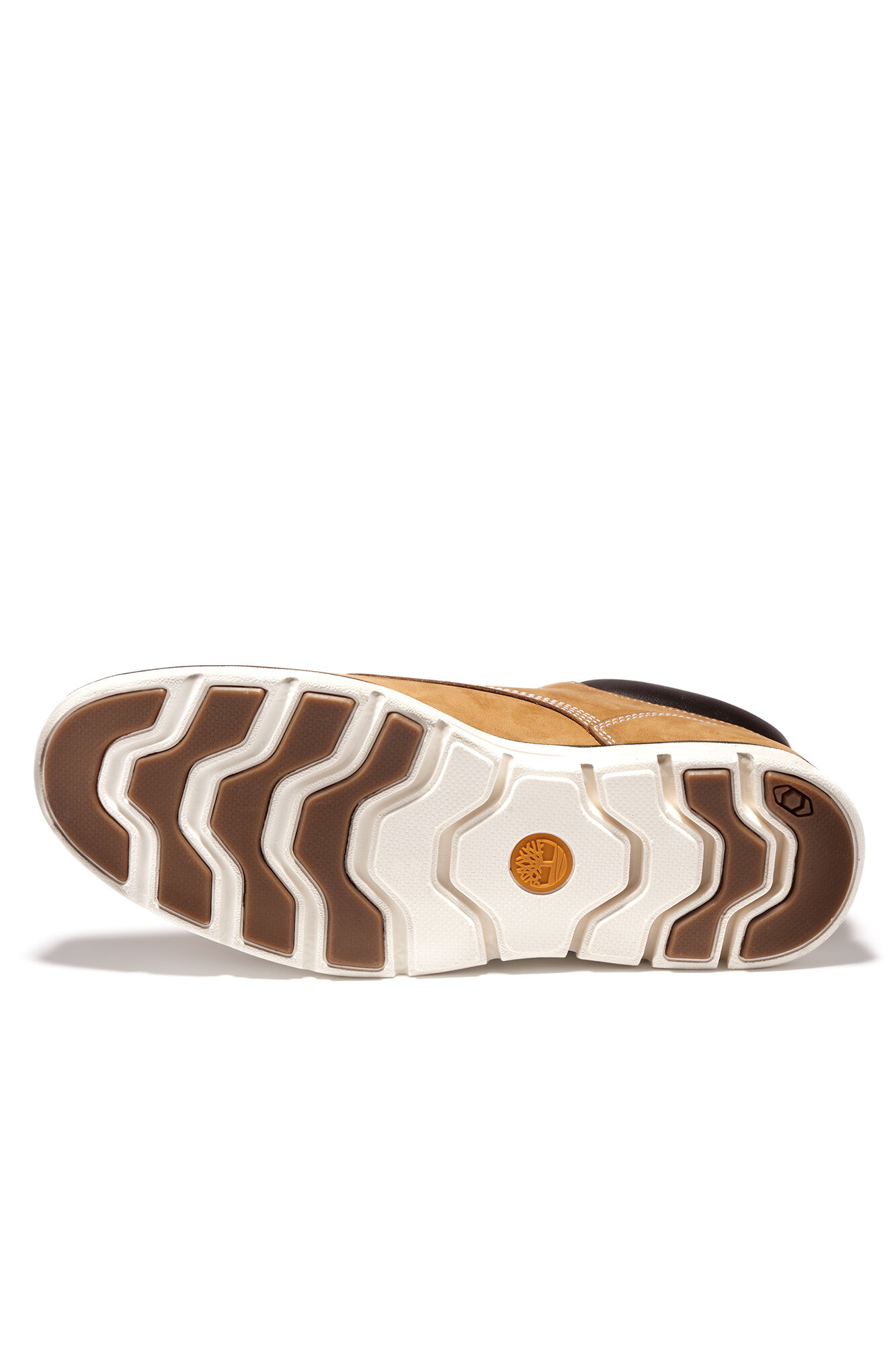 Timberland Zapato media ca&ntilde;a nubuck Amarillo